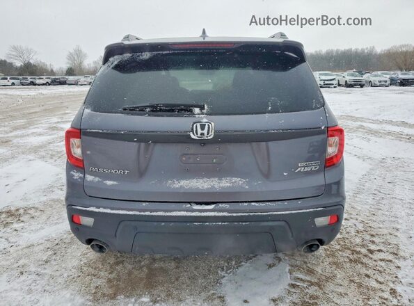 5FNYF8H97MB004136 2021 HONDA PASSPORT Charcoal Rear view