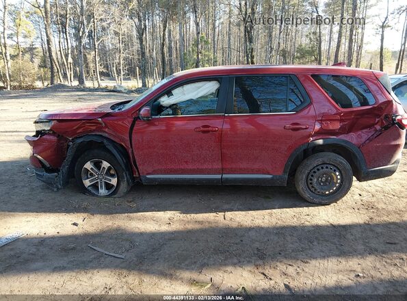 5FNYG1H55PB003458 2023 HONDA PILOT Красный Панорамный вид салона 360°