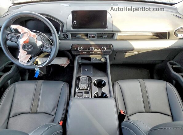 5FNYG1H77RB024994 2024 HONDA PILOT Черный Вид панели приборов
