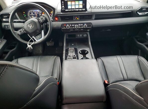 5FNYG1H89PB017115 2023 HONDA PILOT Черный Вид панели приборов