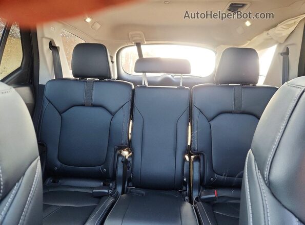 5FNYG2H75PB006657 2023 HONDA PILOT Черный Вид задних сидений