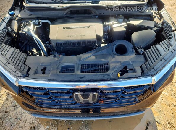 5FNYG2H75PB006657 2023 HONDA PILOT Черный Вид подкапотного пространства