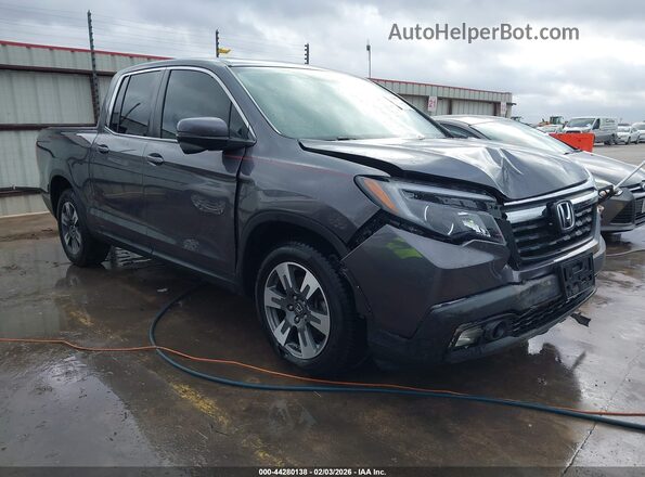 5FPYK2F61KB004543 2019 HONDA RIDGELINE Серый Передняя правая четверть