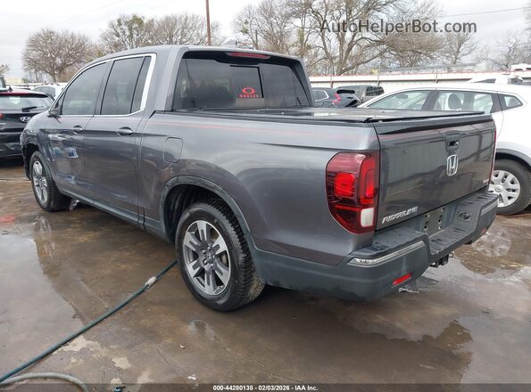 5FPYK2F61KB004543 2019 HONDA RIDGELINE Серый Задняя левая четверть