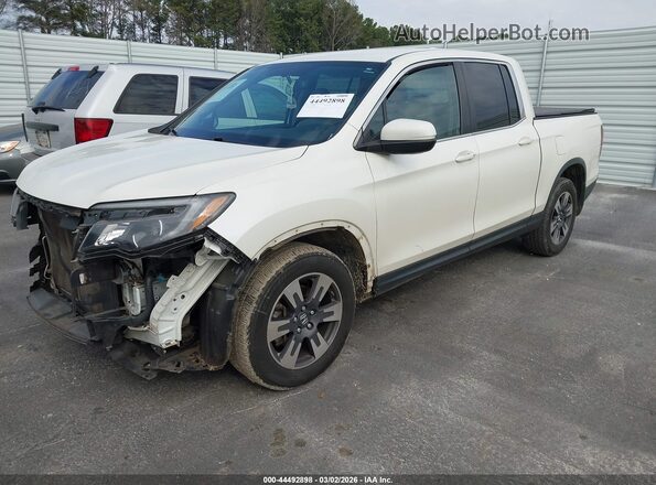 5FPYK2F67HB010162 2017 HONDA RIDGELINE Белый Передняя левая четверть