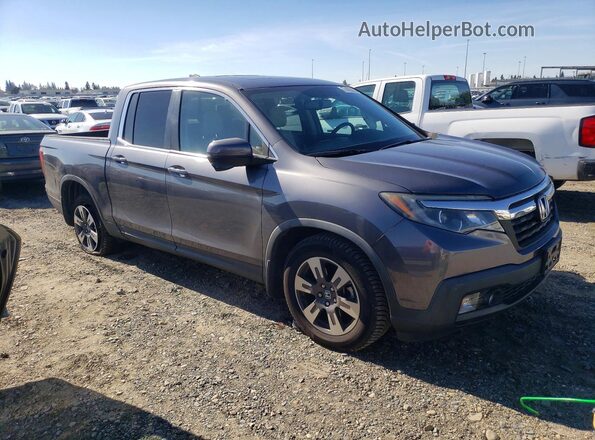 5FPYK2F68KB002482 2019 HONDA RIDGELINE Gray Przód prawy