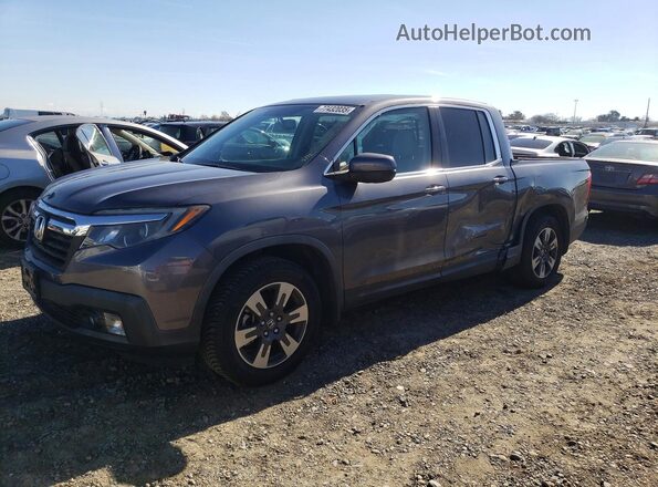 5FPYK2F68KB002482 2019 HONDA RIDGELINE Gray Przód lewy