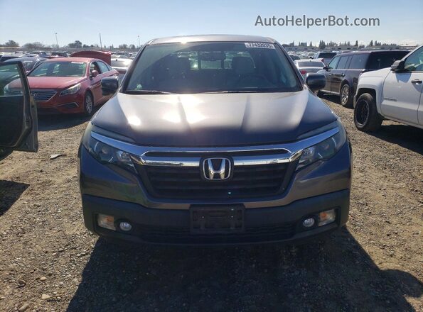5FPYK2F68KB002482 2019 HONDA RIDGELINE Gray Widok z przodu