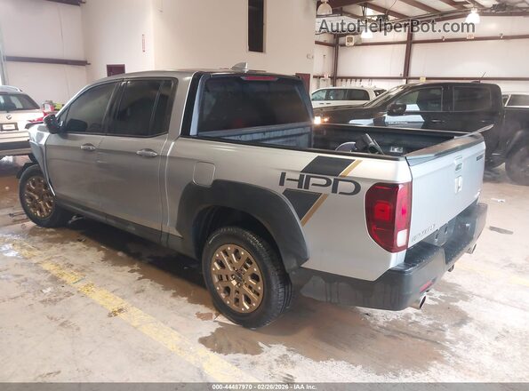 5FPYK3F11MB006287 2021 HONDA RIDGELINE Серебряный Задняя левая четверть