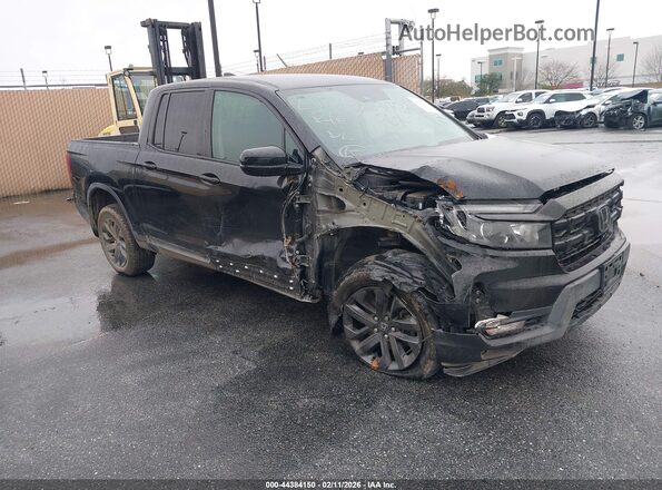 5FPYK3F12RB019542 2024 HONDA RIDGELINE Black Przód prawy