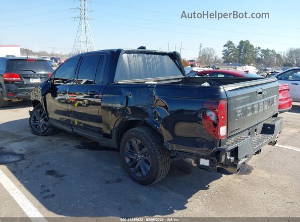 5FPYK3F16RB032228 2024 HONDA RIDGELINE Черный Задняя левая четверть