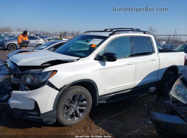 5FPYK3F18MB002351 2021 HONDA RIDGELINE Белый Панорамный вид салона 360°