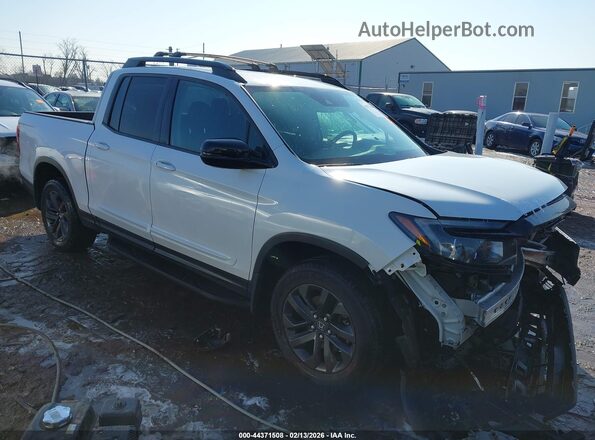 5FPYK3F18MB002351 2021 HONDA RIDGELINE Белый Передняя правая четверть