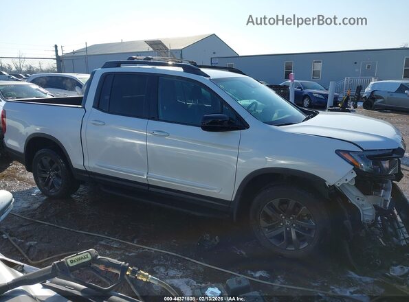 5FPYK3F18MB002351 2021 HONDA RIDGELINE Белый Вид задней части салона