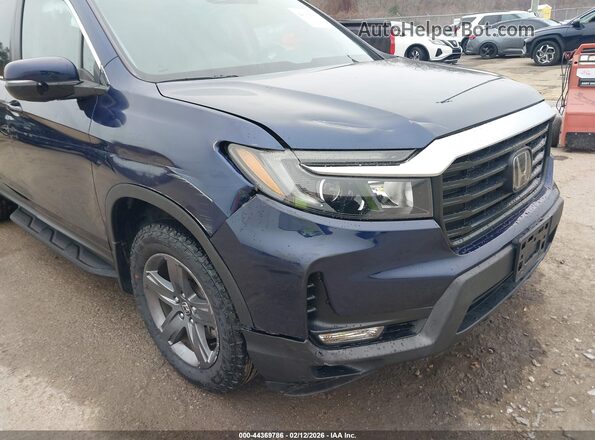 5FPYK3F50PB016154 2023 HONDA RIDGELINE Синий Вид спереди
