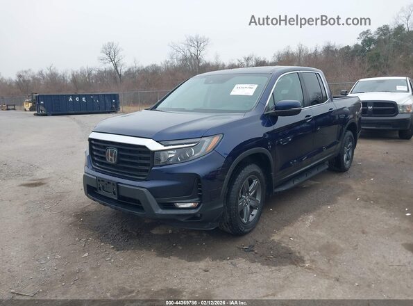 5FPYK3F50PB016154 2023 HONDA RIDGELINE Синий Передняя левая четверть