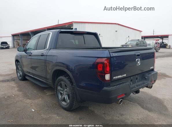 5FPYK3F50PB016154 2023 HONDA RIDGELINE Синий Задняя левая четверть