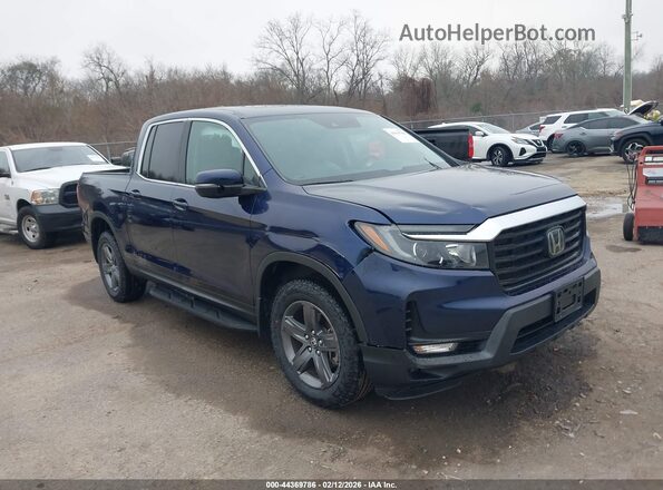 5FPYK3F50PB016154 2023 HONDA RIDGELINE Синий Передняя правая четверть