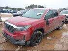 2022 Honda Ridgeline Rtl Красный vin: 5FPYK3F52NB038668