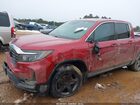2022 Honda Ridgeline Rtl Красный vin: 5FPYK3F52NB038668