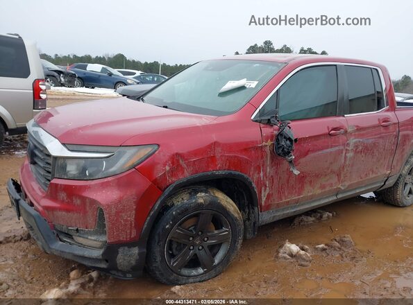 5FPYK3F52NB038668 2022 HONDA RIDGELINE Красный Вид спереди
