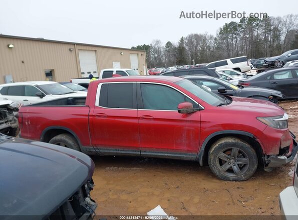 5FPYK3F52NB038668 2022 HONDA RIDGELINE Красный Вид щитка приборов