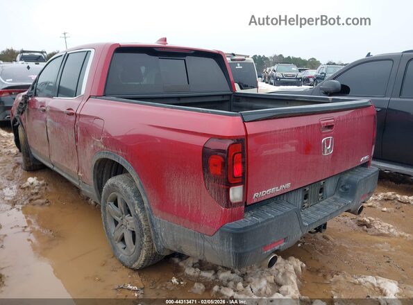 5FPYK3F52NB038668 2022 HONDA RIDGELINE Красный Задняя левая четверть