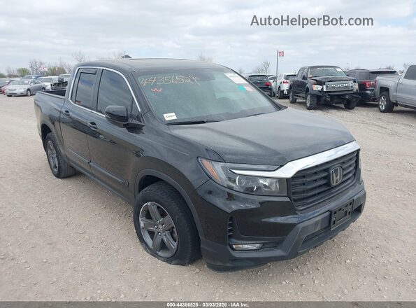 5FPYK3F54PB038111 2023 HONDA RIDGELINE Black Przód prawy