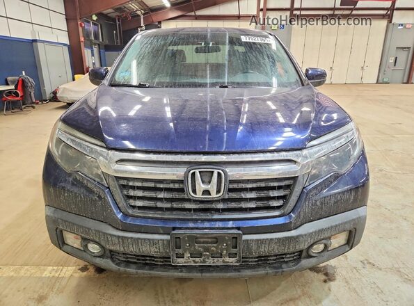 5FPYK3F56HB005290 2017 HONDA RIDGELINE Blue Vista frontal