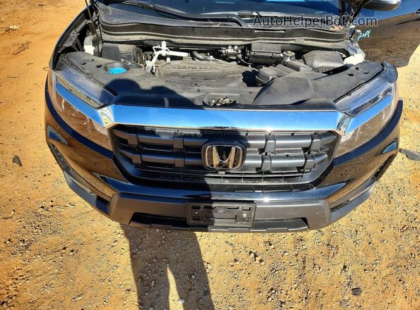 5FPYK3F58SB013432 2025 HONDA RIDGELINE Black Engine compartment view