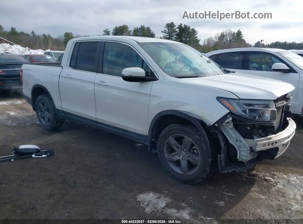5FPYK3F59NB032138 2022 HONDA RIDGELINE White Przód prawy