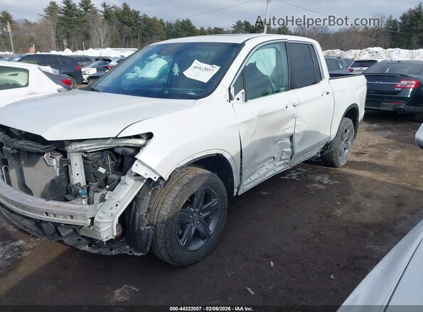 5FPYK3F59NB032138 2022 HONDA RIDGELINE White Przód lewy