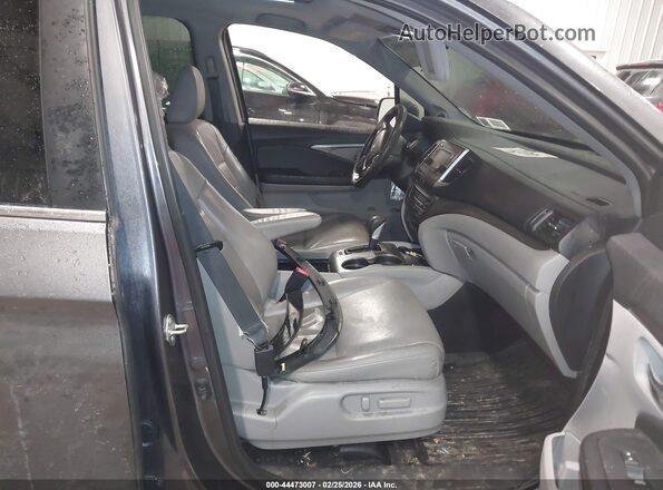 5FPYK3F5XKB010659 2019 HONDA RIDGELINE Gray Widok wnętrza z przodu