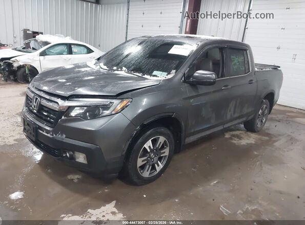 5FPYK3F5XKB010659 2019 HONDA RIDGELINE Gray Przód lewy