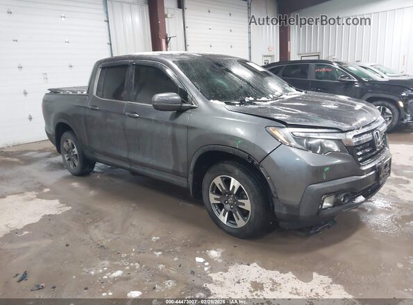 5FPYK3F5XKB010659 2019 HONDA RIDGELINE Gray Przód prawy