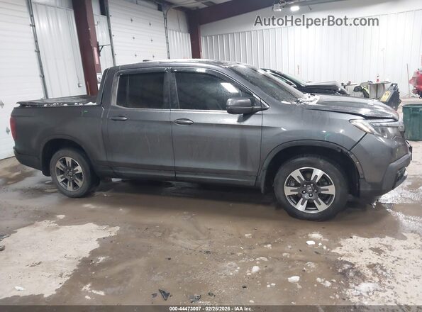 5FPYK3F5XKB010659 2019 HONDA RIDGELINE Gray Widok wnętrza z tyłu