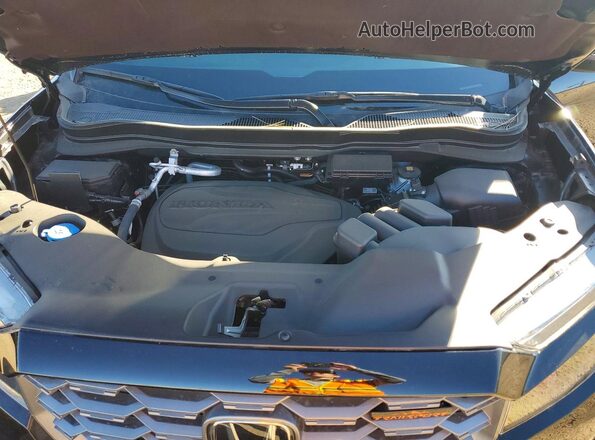 5FPYK3F63SB030194 2025 HONDA RIDGELINE Черный Вид задней части салона