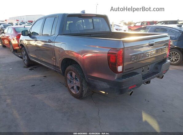5FPYK3F65RB021653 2024 HONDA RIDGELINE Gray Tył lewy