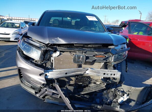 5FPYK3F65RB021653 2024 HONDA RIDGELINE Gray Widok z przodu