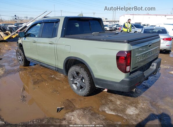 5FPYK3F65TB002267 2026 HONDA RIDGELINE Green Tył lewy