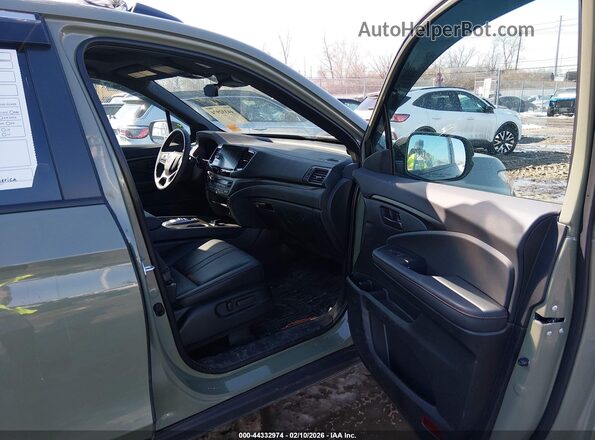 5FPYK3F65TB002267 2026 HONDA RIDGELINE Green Widok wnętrza z przodu