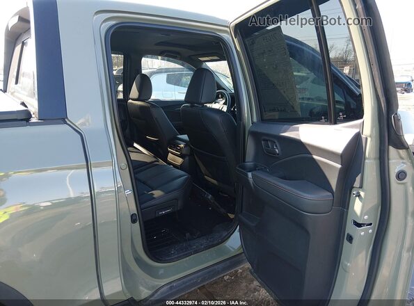 5FPYK3F65TB002267 2026 HONDA RIDGELINE Green Widok naklejki z numerem VIN