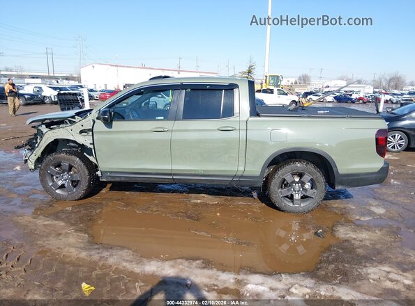5FPYK3F65TB002267 2026 HONDA RIDGELINE Green Widok wnętrza 360 stopni