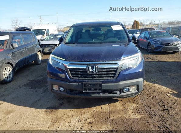 5FPYK3F68HB019958 2017 HONDA RIDGELINE Синий Вид щитка приборов