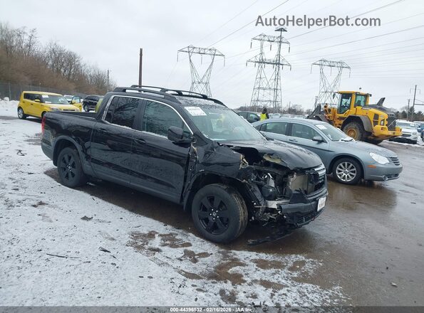 5FPYK3F68JB011316 2018 HONDA RIDGELINE Черный Передняя правая четверть