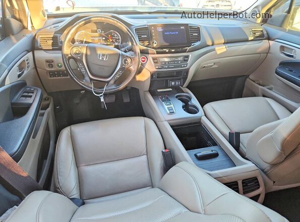 5FPYK3F75NB029772 2022 HONDA RIDGELINE Белый Вид панели приборов