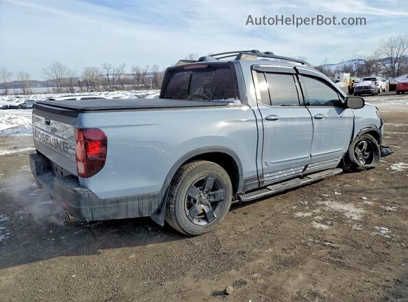 5FPYK3F80RB001229 2024 HONDA RIDGELINE Синий Задняя правая четверть