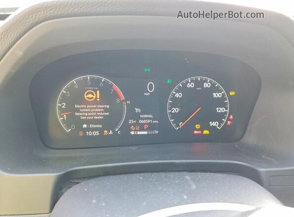 5FPYK3F80RB001229 2024 HONDA RIDGELINE Синий Вид щитка приборов
