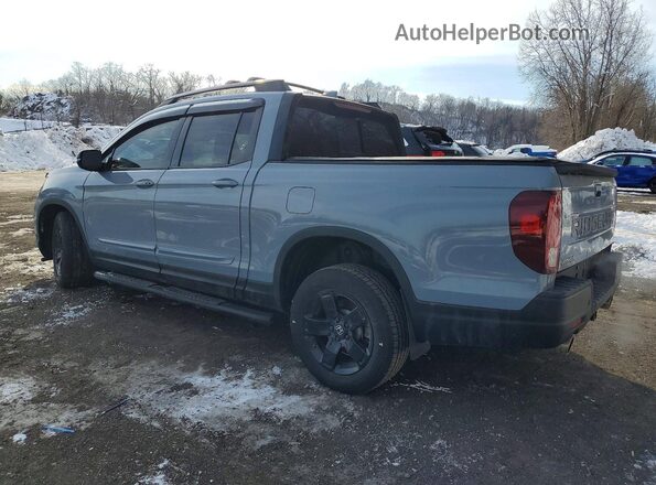 5FPYK3F80RB001229 2024 HONDA RIDGELINE Синий Задняя левая четверть