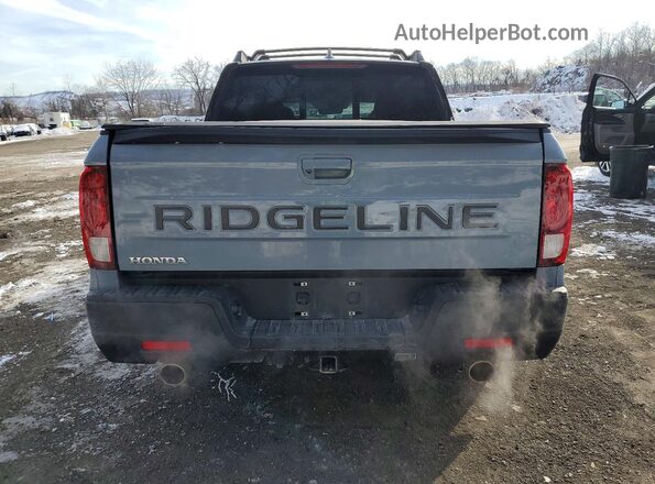 5FPYK3F80RB001229 2024 HONDA RIDGELINE Синий Вид сзади